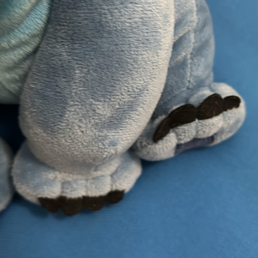 Disney 100 Plush Stitch Gently Used Color Blue And Black NWOTS - Picture 10 of 11
